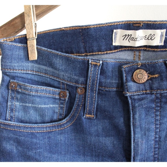 Madewell Cali Demi-Boot Jeans in Marco Wash 25/0 Frayed Raw Hems - Picture 4 of 11